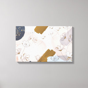 Impressão Em Tela Flower Branch Corolla I