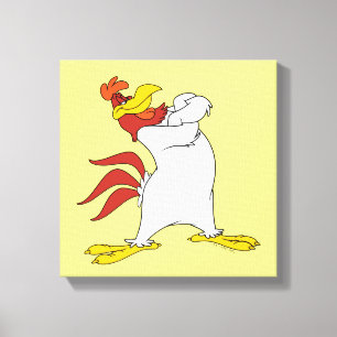 Impressão Em Tela Foghorn Leghorn Arms Cruzados