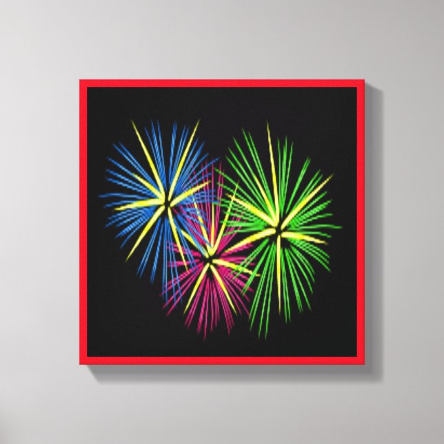 IMPRESSÃO EM TELA FOGOS DE ARTIFÍCIO (Frente)