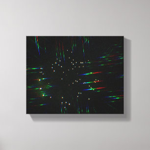 Impressão Em Tela Fogos de Artifício Através de Óculos 3D 3 