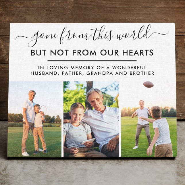 Impressão Em Tela Foi-se desta Colagem de Fotos da Lembrança Mundial (Criador carregado)