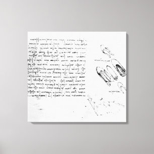 Impressão Em Tela Fol. 49v do Codex Arundel 263, 1490s-1518