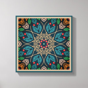 Impressão Em Tela Folha de Arte ao ar livre decor original da parede