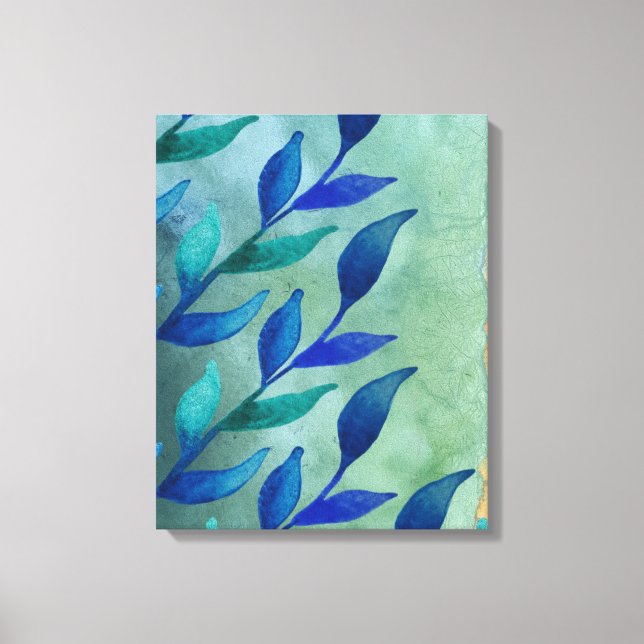 Impressão Em Tela Folhas de abstrato (Frente)