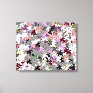 IMPRESSÃO EM TELA FOLHAS DE ÁRVORE