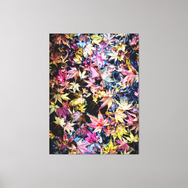 Impressão Em Tela Folhas de Fallen (Frente)