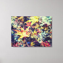 Impressão Em Tela Folhas de Fallen