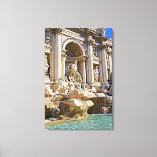 Impressão Em Tela fonte da Trevi