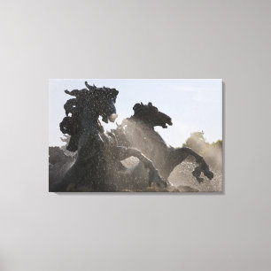 Impressão Em Tela Fonte, Monumento dos Girondinos, Bordéus,