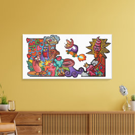 Impressão Em Tela For the Love Of By Squid Fear City (2.5)