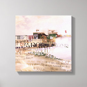 Impressão Em Tela Fora da estação