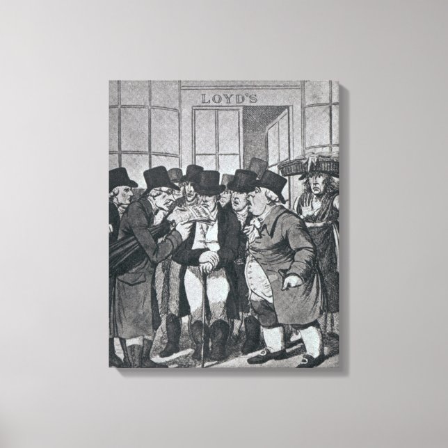 Impressão Em Tela Fora da Lloyds de Londres (Frente)