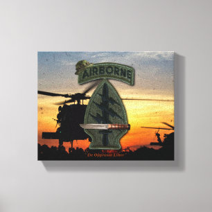 Impressão Em Tela Forças Especiais sf sfg Verdes Berets veteranos