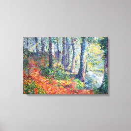 Impressão Em Tela Forest Undergrowth (por Léo Gausson)