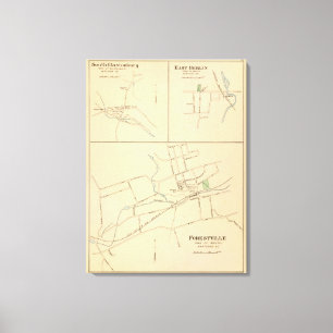 Impressão Em Tela Forestville, S Glastonbury, E Berlim