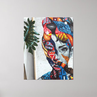 Impressão Em Tela Forma de Arte Clássica Abstrata