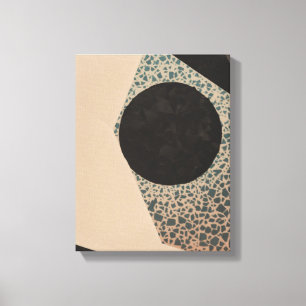 Impressão Em Tela Forma Geométrica Moderna Formas Coloridas Arte Can