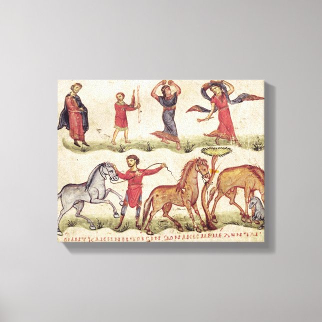 Impressão Em Tela Formadores de cavalos (Frente)