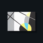 Impressão Em Tela Formas de abstrato geométrica azul preto amarelo m<br><div class="desc">"Traga uma aresta sofisticada e contemporânea para o seu espaço com as nossas formas modernas de Abstrato preto azul-preto para cores Impressão de tela. Essa impressionante obra de arte é um testemunho da beleza da expressão abstrato, oferecendo uma interatividade equilibrada de formas e cores que pode transformar qualquer espaço em...</div>