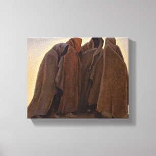 Impressão Em Tela Formas de Medo por Maynard Dixon