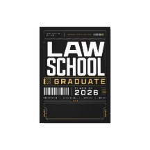 Formatura Personalizada de Direito Graduado 2026 N