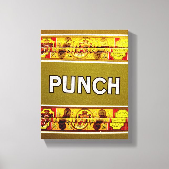 Impressão Em Tela Foto cubana de Havana Habana | Charutos | (Frente)