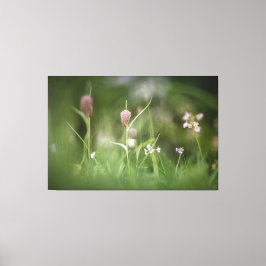 Impressão Em Tela Foto da Natureza do Chess Flower