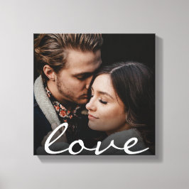 Impressão Em Tela Foto de Amor Personalizada