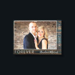 Impressão Em Tela Foto De Casamento Do Roteiro Da Madeira Russa Para<br><div class="desc">Canvas Fotográfica de Casamento do Roteiro Russo de Madeira para Sempre</div>