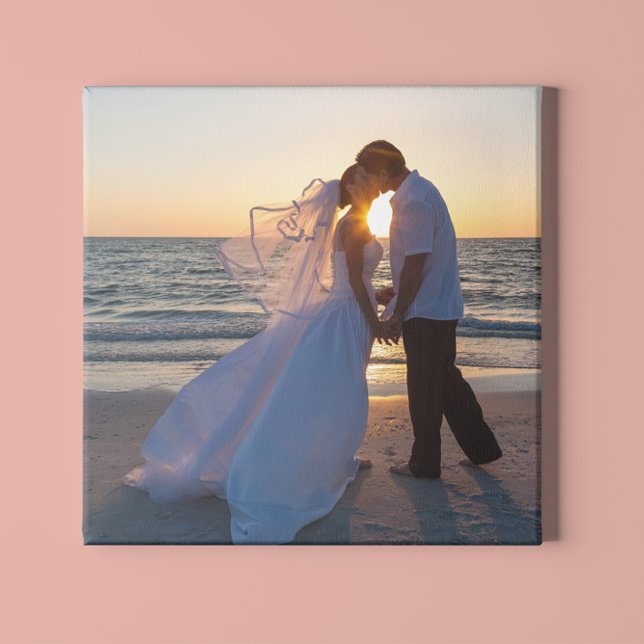 Impressão Em Tela Foto de Destino de Casamento (Minimalist Canvas Print)