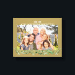 Impressão Em Tela Foto de nossos avós com a Folhagem GrandChildren<br><div class="desc">Foto de nossos avós com netos. Folhagem.</div>