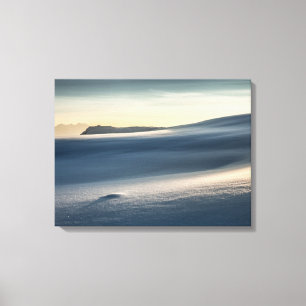 Impressão Em Tela Foto de Paisagem de Neve da Noruega