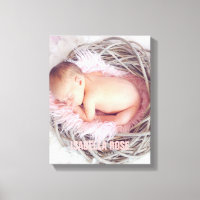 Foto do nome do bebê rosa