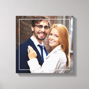 Impressão Em Tela Foto moderna do monograma