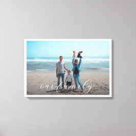 Impressão Em Tela Foto Personalizada da Nossa Família