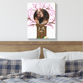 Impressão Em Tela Foto Personalizada de Casal Fofo