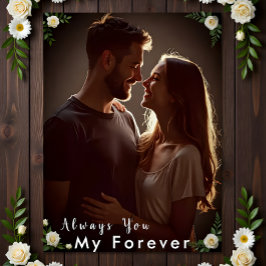 Impressão Em Tela ✅Foto Personalizada de Casal | Presente Personaliz