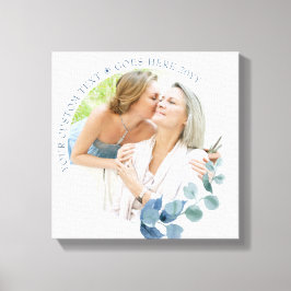 Impressão Em Tela Foto personalizada Eucalyptus deixa quadro botânic