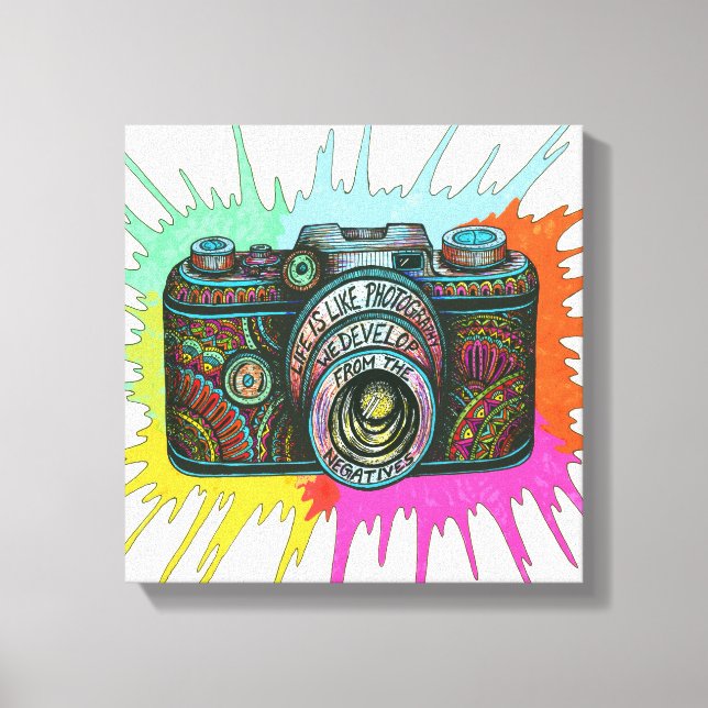 Impressão Em Tela Fotografia (Frente)