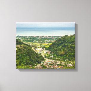 Impressão Em Tela fotografia aérea da floresta