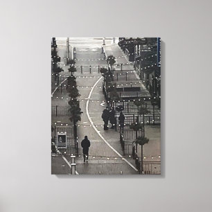 Impressão Em Tela Fotografia da "East 4th Street Morning"