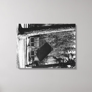 Impressão Em Tela Fotografia da opinião da cabine do lago diamond,