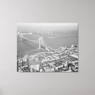 Impressão Em Tela Fotografia da ponte de George Washington NYC - 2