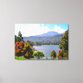 Impressão Em Tela Fotografia de Paisagem de Viagem do Lago Hill Indo