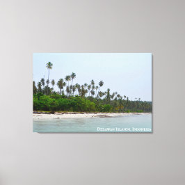 Impressão Em Tela Fotografia de Viagem da Paisagem da Ilha da Palmei