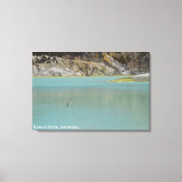 Impressão Em Tela Fotografia de Viagem de Paisagem de Cratera Indoné