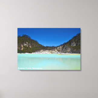 Impressão Em Tela Fotografia de Viagem de Paisagem de Cratera Indoné