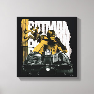 Impressão Em Tela Fotografia Dinâmica Duo Scrapbook