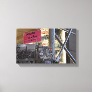 Impressão Em Tela Fotografia Urbana do Compro Torturador Nova Iorque