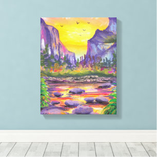 Impressão Em Tela Fotos Personalizadas da Natureza Linda